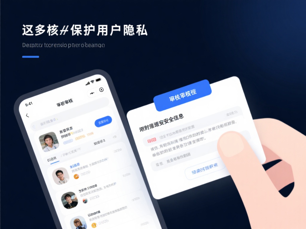 此外，审核还可以保护用户隐私。许多用户在使用平台时