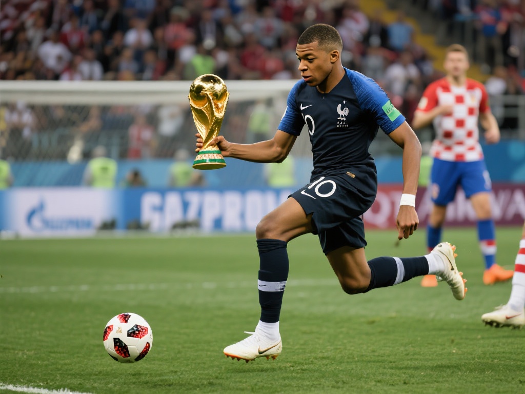 乐鱼体育巨星姆巴佩是谁 (乐鱼体育巨星姆巴佩:足坛新星的辉煌之路是谁?) 如果说俱乐部是姆巴佩的试炼场,那么国家队就是他真正